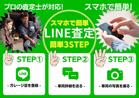 STEP1　無料査定